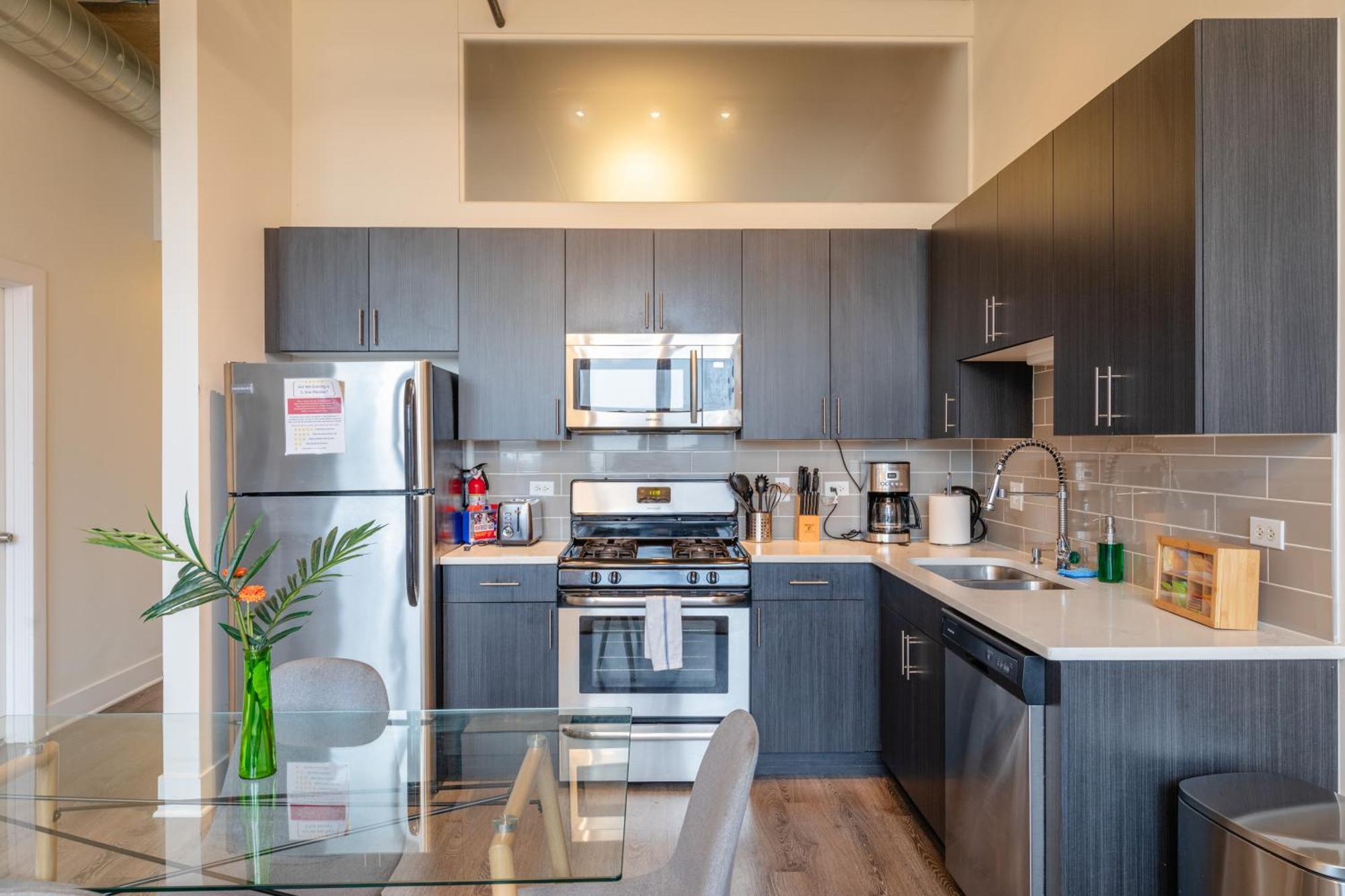 Family Friendly 2Br South Loop Suite With Optional Parking And Gym Access Sleeps Up To 8 Near Mccormick Place And Soldier Field Chicago Exteriér fotografie